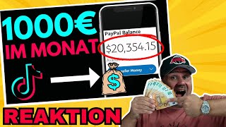 1000€ mit 1 FACELESS TikTok Kanal verdienen🤑 (NEUE METHODE) Geld verdienen | Michael Kotzur Reaktion