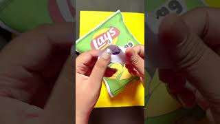 Lays blind bag #asmr #blindbag #shorts #viral #squishy #asmr