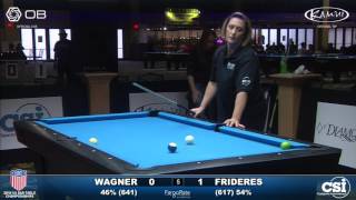 USBTC 10-Ball: Rebecca Wagner vs Jessica Frideres