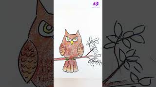 How To Draw Owl #shorts #ashortaday DoDraw Sumit
