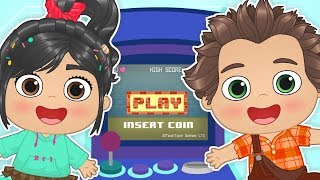 BABY ALEX AND LILY Dressing up as Giant Heroes! 🎮 Educational Cartoons