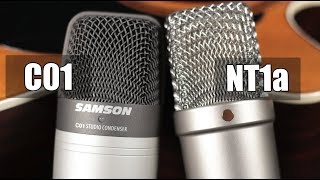 Rode NT1a vs Samson C01 (acoustic guitar) (pt.1)