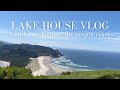 LAKE HOUSE VLOG | swimming deer, cascade head hike, + beach walks