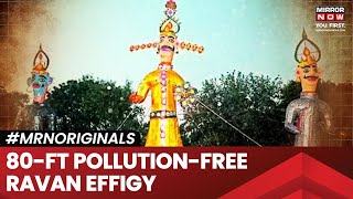 Dussehra 2024 | Muslim Family Creates 80-Ft Pollution-Free Ravan Effigy