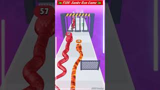 🐊FUN: Sanke Run Game🐊#shorts #snakerun #funnyvideo #snakegame #fyp