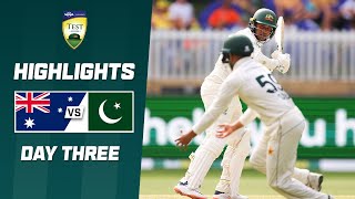 Australia v Pakistan 2023-24 | First Test | Day 3