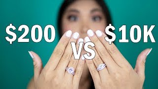 CHEAP AFFORDABLE ENGAGEMENT \u0026 WEDDING RINGS | KATE SPARKLE