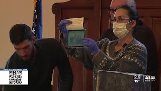 Franklin County finds 133-year-old time capsule in courthouse cornerstone