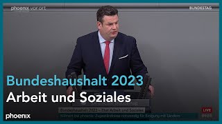 Bundestagsdebatte zum Haushalt 2023 für Arbeit und Soziales am 24.11.22
