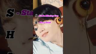 BTS Songs In I-S-H-A Letters💝According To My Name)#shorts#bts#kpop#viral#btssong#youtubeshortsvideo