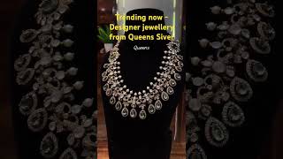 Trending now - Designer jewellery from Queens Silver jewellery 🤩 to buy contact through Instagram