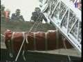 Stuttgart FD / Feuerwehr Stuttgart: ROPE RESCUE AFTER TRAIN ACCIDENT / HÖHENRETTUNG, 1991.