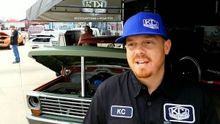 KC Mathieu at Goodguys talking Coyote Swap