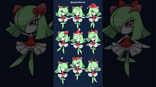 On the 9th Day of Pokemon Christmas my true love gave to me… 9 Kirlia dancing! I’m tired lol