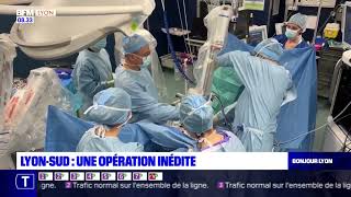 Une opération de gynécologie effectuée par un robot chirurgical (BFMLyon) -  HCL