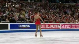 2009 ISU World.Ladies.LP-Yuna Kim (FujiTV) 090329