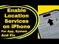 How to Enable Location Services on iPhone (Greyed Out & Can't Change Fix)
