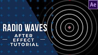 After Effect Tutorial - Radio Waves