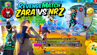 Matchmaking With NRZ😱When @Nrzzzzzzzz  Meets Bd Sniper Queen Zara Gaming  😎 Revenge Match ☠️