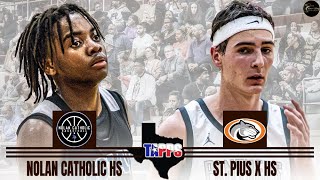 TAPPS 6A State Playoffs | Nolan Catholic HS vs St Pius X HS Game Recap