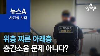 [사건을 보다]위층 찌른 아래층…층간소음 문제 아니다? | 뉴스A