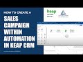 How To Create a Sales Campaign Within Automation in Keap CRM