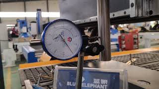 Y axis repeatability test