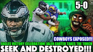 💥Jalen Carter ENVY! Eagles Victory Celebration! Defense STEPS UP! 88 IS BACK!🔥| Cowboys Exposed 😂