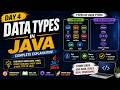 Data Types in Java | Primitive & Non-Primitive Explained with Program, Examples & Interview Qs