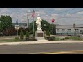 Statue Vandalized with Paint