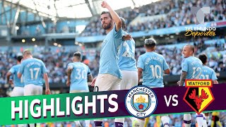 Manchester City vs. Watford: 8-0 Goals & Highlights | Premier League | Telemundo Deportes
