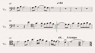 Memory Okuribito piano and cello partitura 1-2 (SOLO)