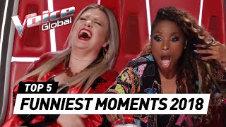 FUNNIEST MOMENTS in The Voice 2018