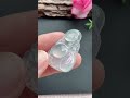 翡翠玉器a貨玉糯冰布袋佛玉吊墜 natural jade jewelry type a budai buddha pendant 布袋佛為彌勒佛在凡間的化身，他的布袋佛像，姿態各異，可愛可親。