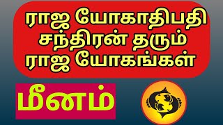 ராஜ யோகாதிபதி சந்திரன் தரும் ராஜ யோகங்கள் - மீனத்தில் உள்ள மூன்று நட்சத்திரத்திற்கும் உண்டான பலன்கள்