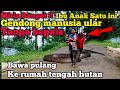 🔴Miris Banget !!! Dengan Menangis Ibu ini Gendong Manusia Ular tanpa kepala Ke Rumah Tengah Hutan