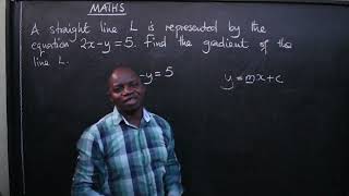 MATHS GRADIENT