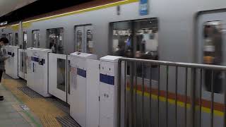 東京メトロ17000系17190F編成横浜駅発車