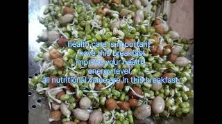 Nutritional, delicious, healthy for all, sprouts, peanut, recipes, breakfast, full of protein