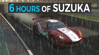 RAIN RAIN RAIN! - rFactor 2 VEC 6 Hours of Suzuka Highlights - Virtual Endurance Championship S9