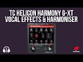 TC HELICON HARMONY G-XT VOCAL EFFECTS & HARMONISER