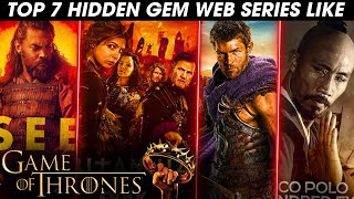 Top 7 Best Web series Like Game of Thrones in Hindi | World best Fantasy Shows | Movies Gateway