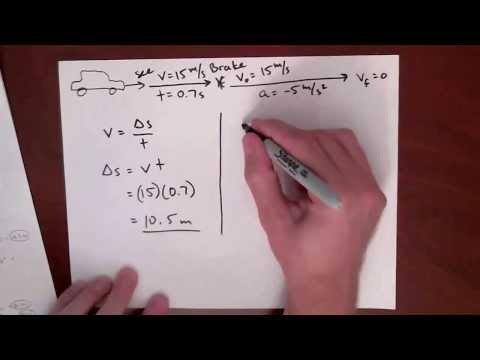 Example - Reaction Time Example - Reaction Time