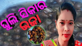 #ଘୁଲି ସିକାର ଭଜା।। ମାମୁ ଘରୁ ଆଣିଥିଲୁ।।new recipes#