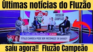 Noticias do Fluminense!!! saiu agora! #fluminense #flu #noticiasdofluminensehoje