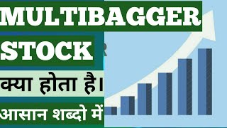 MULTIBAGGER STOCK KYA HOTA HAI,मल्टीबैगर स्टॉक क्या होता है,What is MULTIBAGGER STOCK IN HINDI