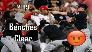 MLB Bench-Clearing Incidents - 2019