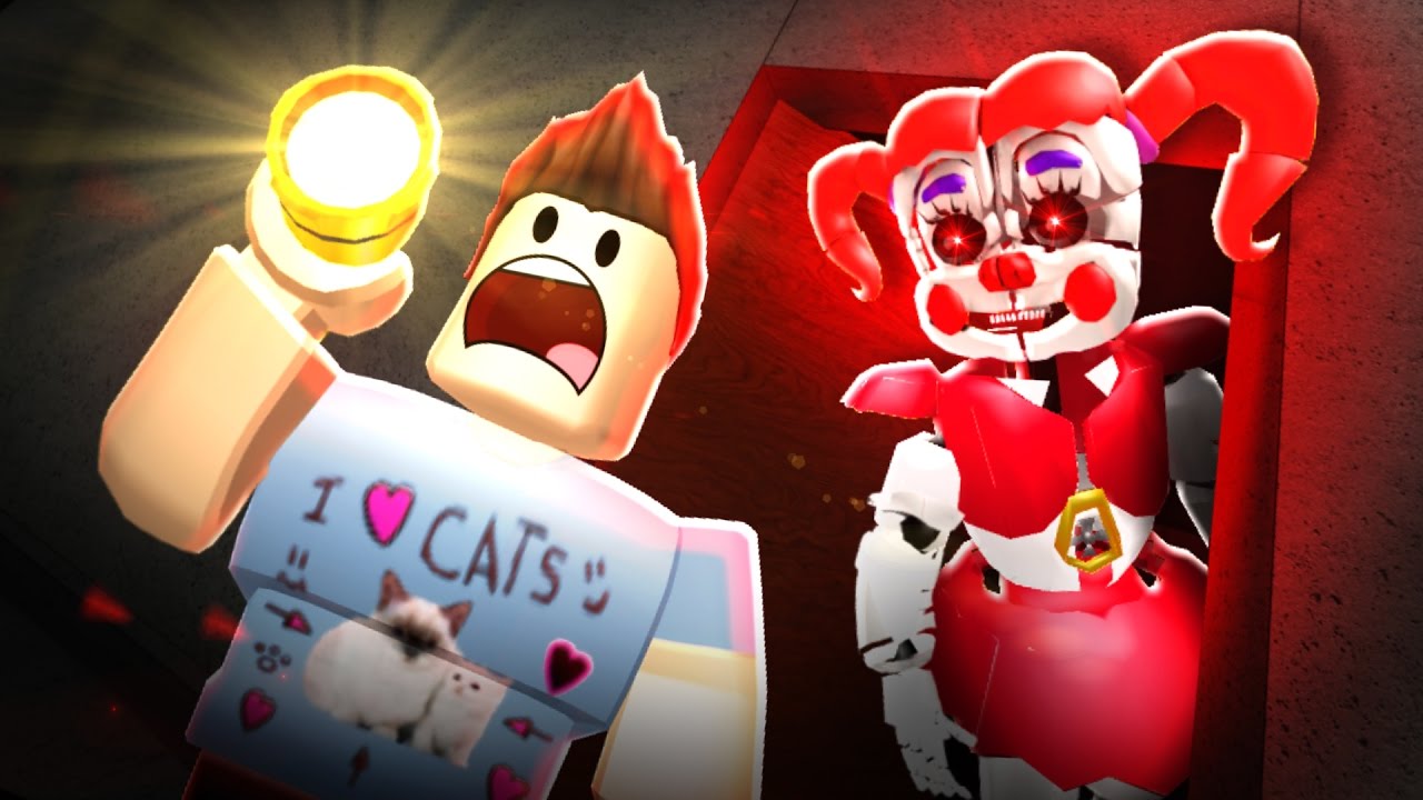 IT'S HER!! - FNAF SISTER LOCATION IN ROBLOX - YouTube