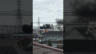 10月9日9時頃横浜市瀬谷区周辺火事