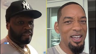 50 Cent Reacts To Will Smith Getting Banned From The Oscars For 10 Years After He Slapped Chris Rock